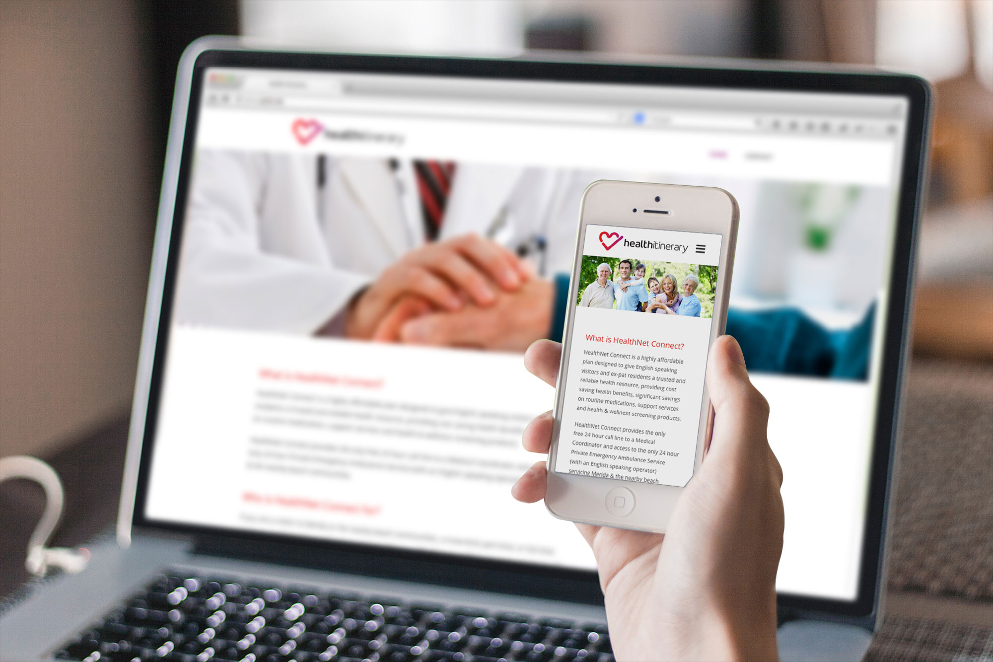 Health Itinerary Web